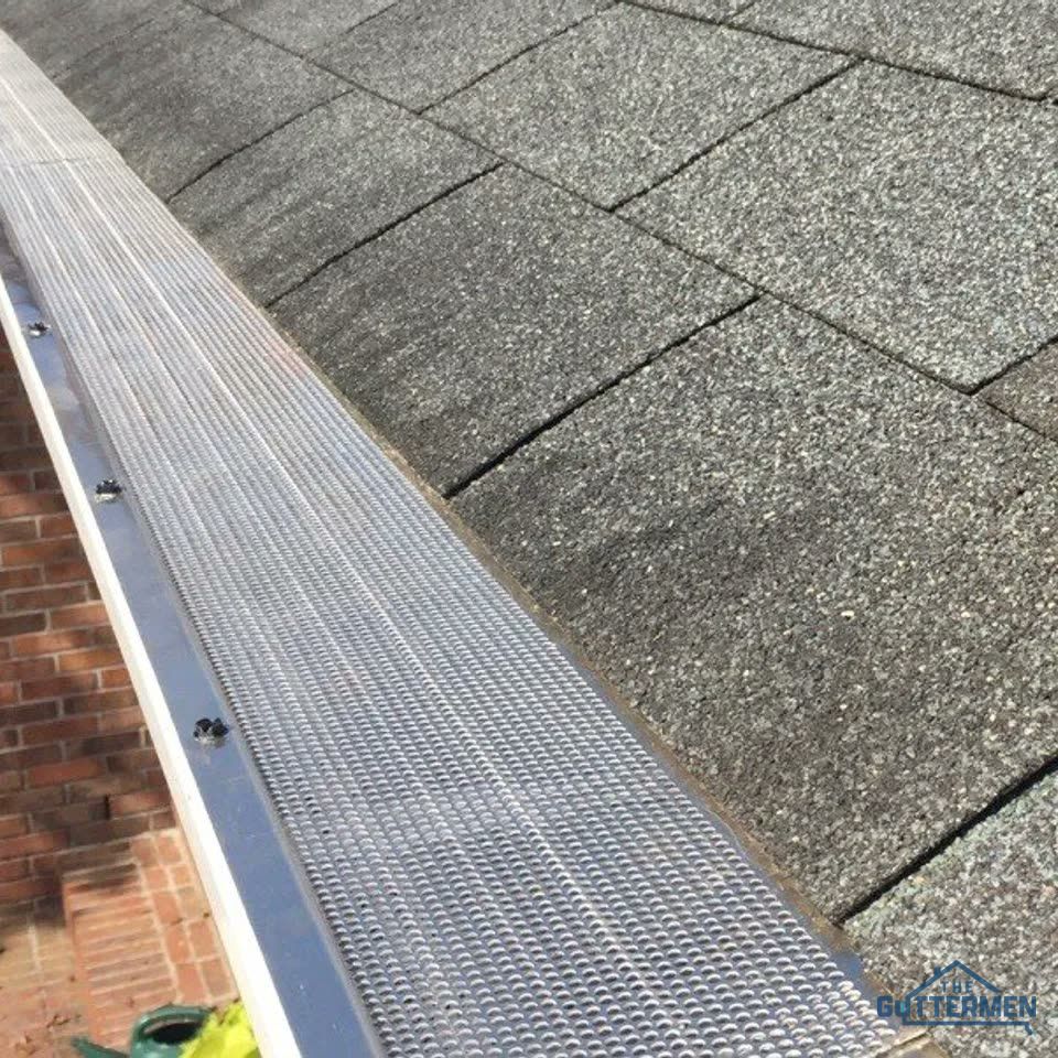 MicroGuard micro-mesh gutter cover protecting gutters from debris