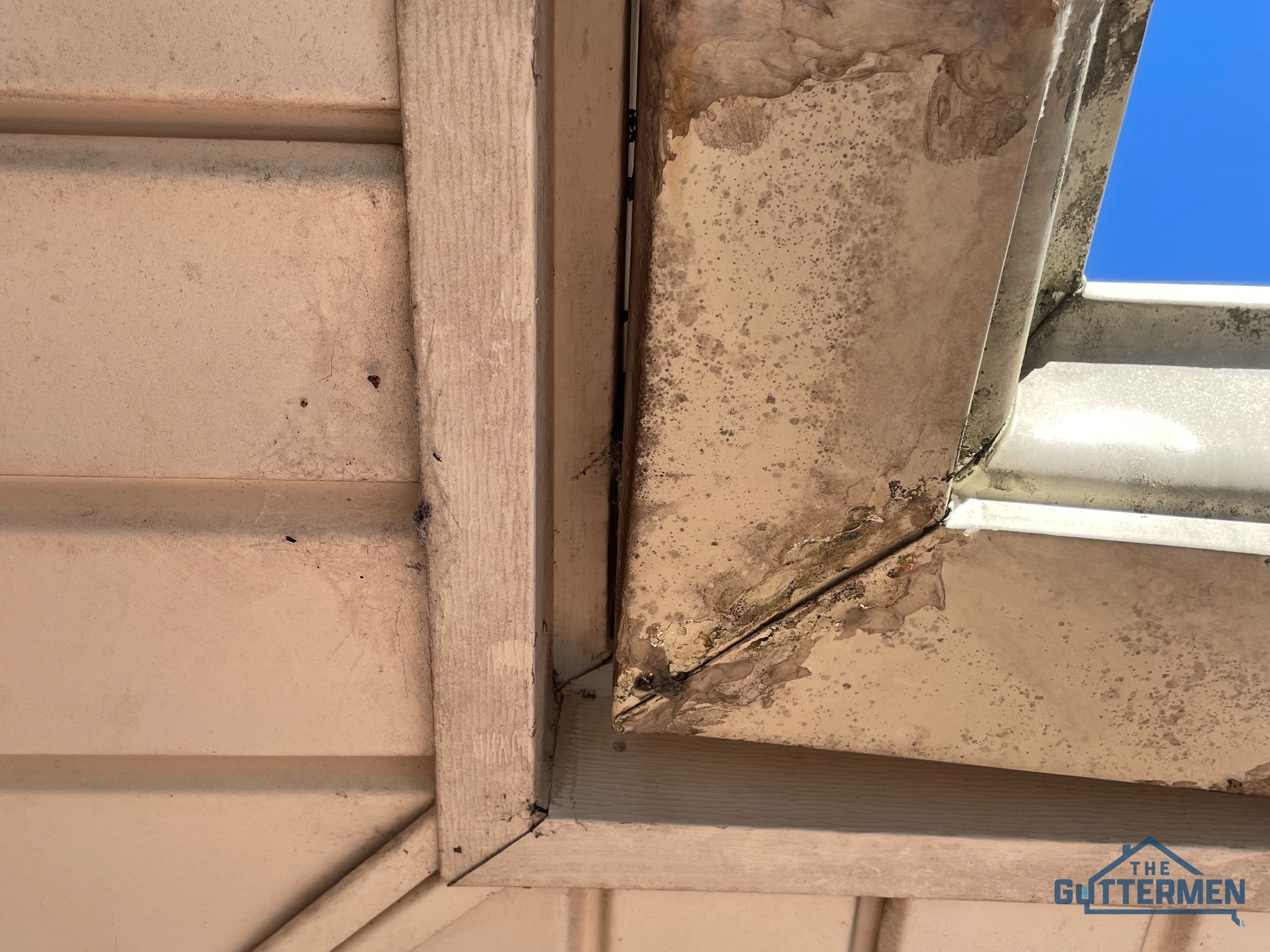 Gutter repair mold break