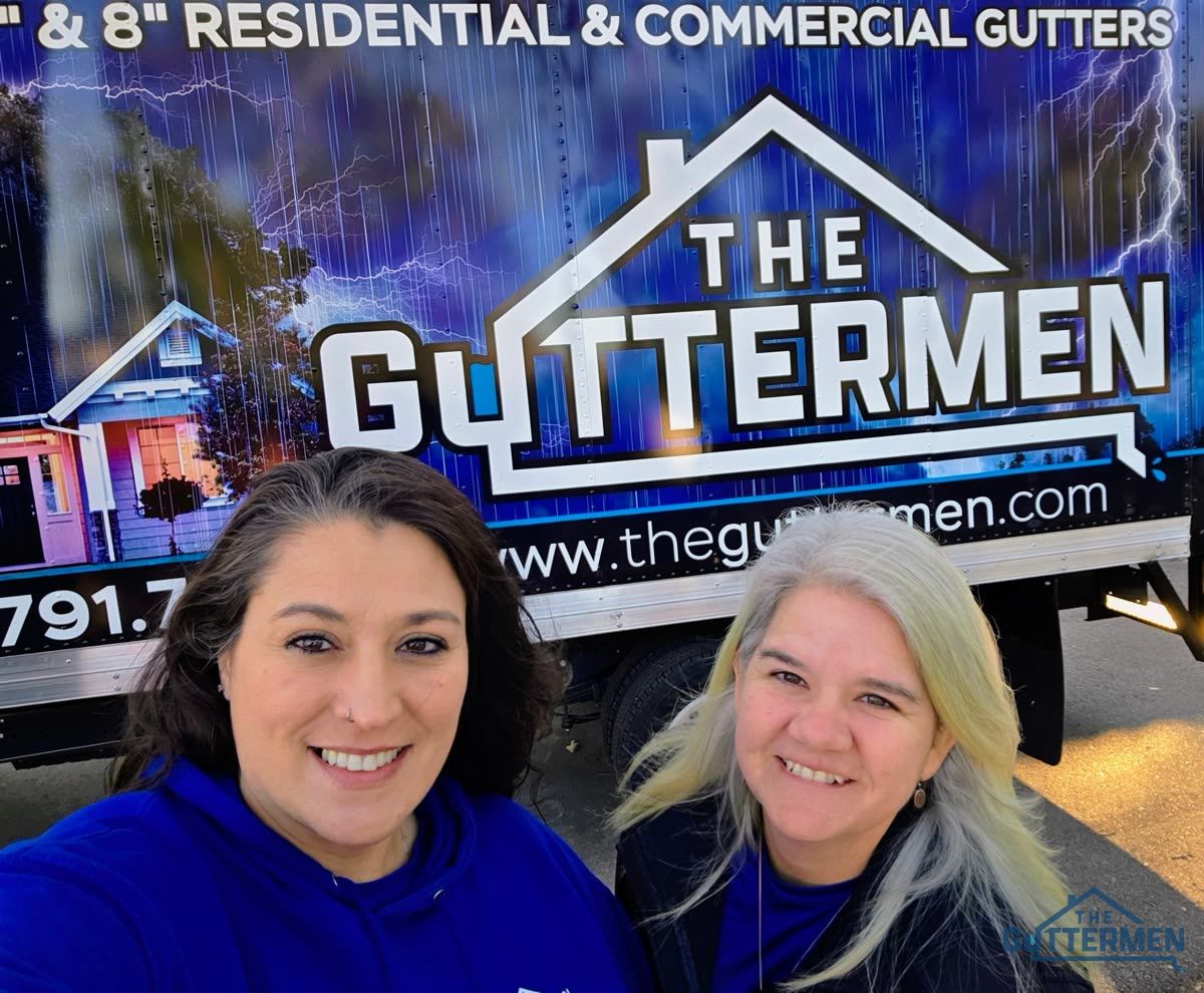 Gutter installation project — South Carolina home